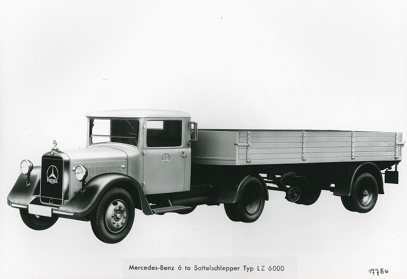 סמי טריילר מרצדס בנץ LZ 6000 מ-1933