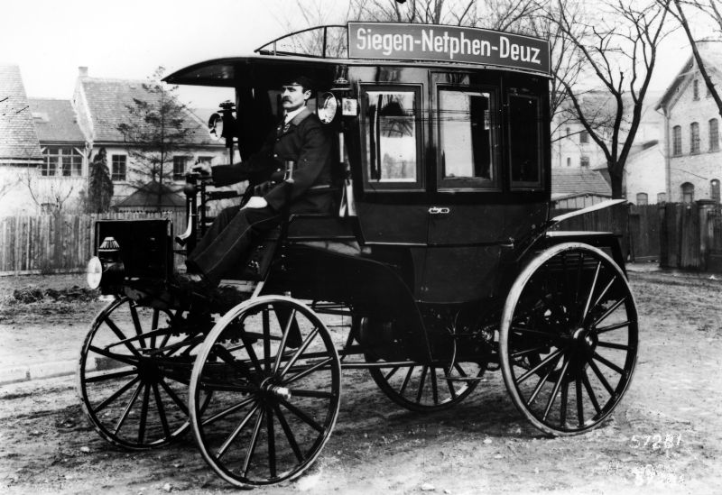 האוטובוס הראשון - בנץ מ-1895