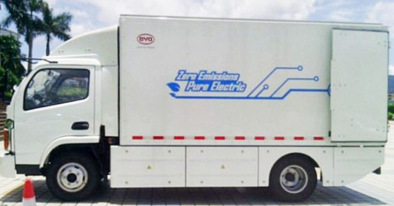 משאית חשמלית BYD T5