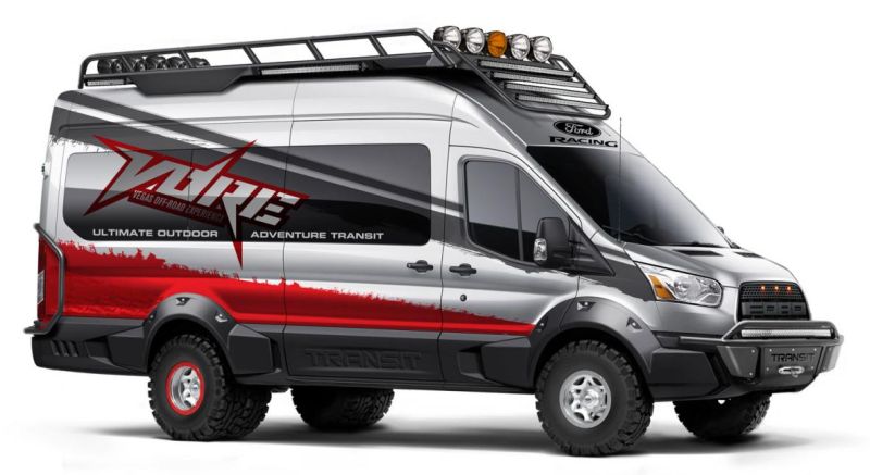 Ford Vegas Off-Road Experience Transit